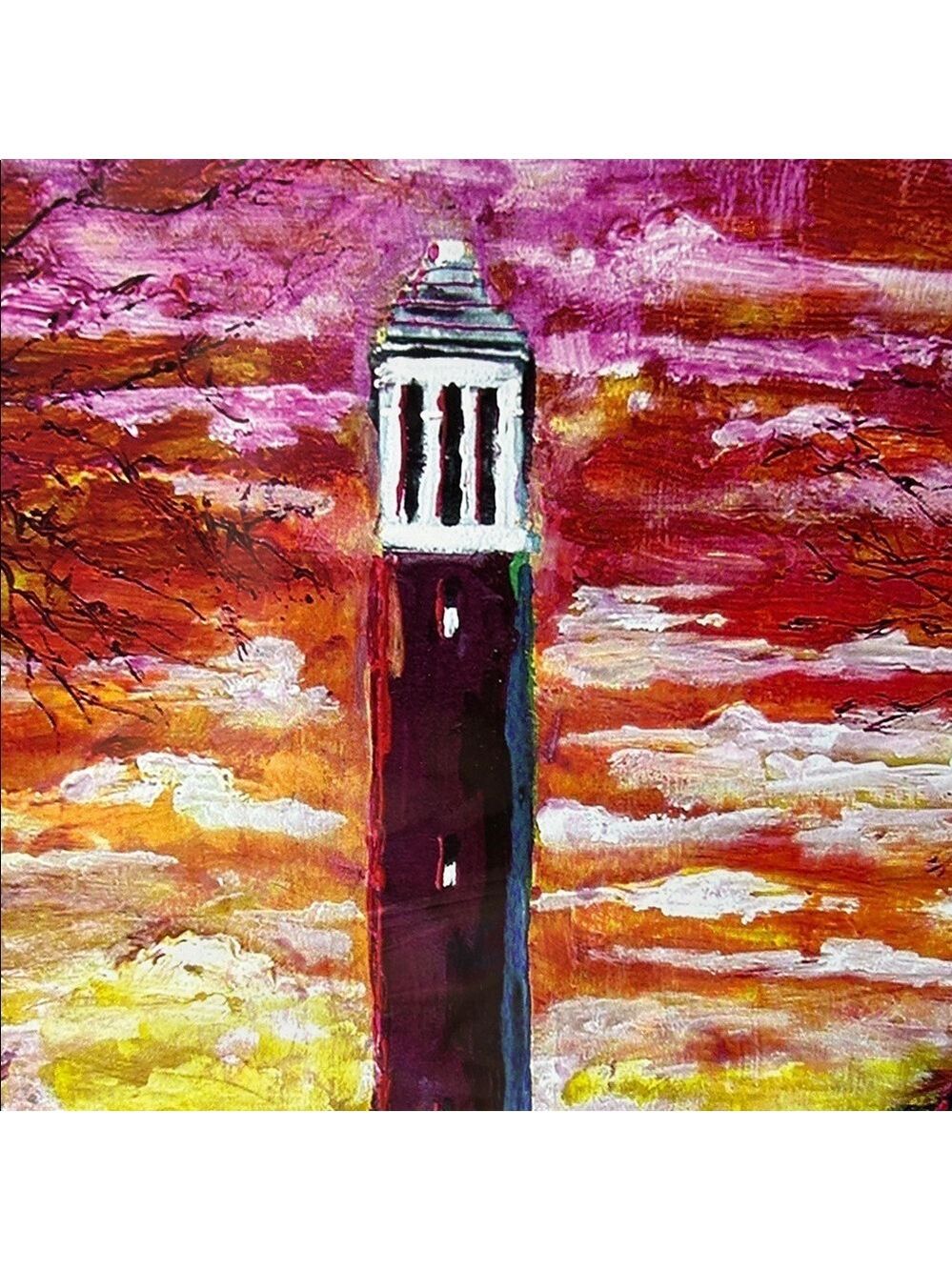 “Denny Chimes” Art Print Alabama Crimson Tide 11”X14” - Picture 4 of 4